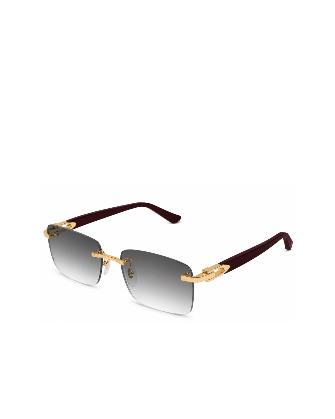 Lunettes de soleil CARTIER Acétate Or