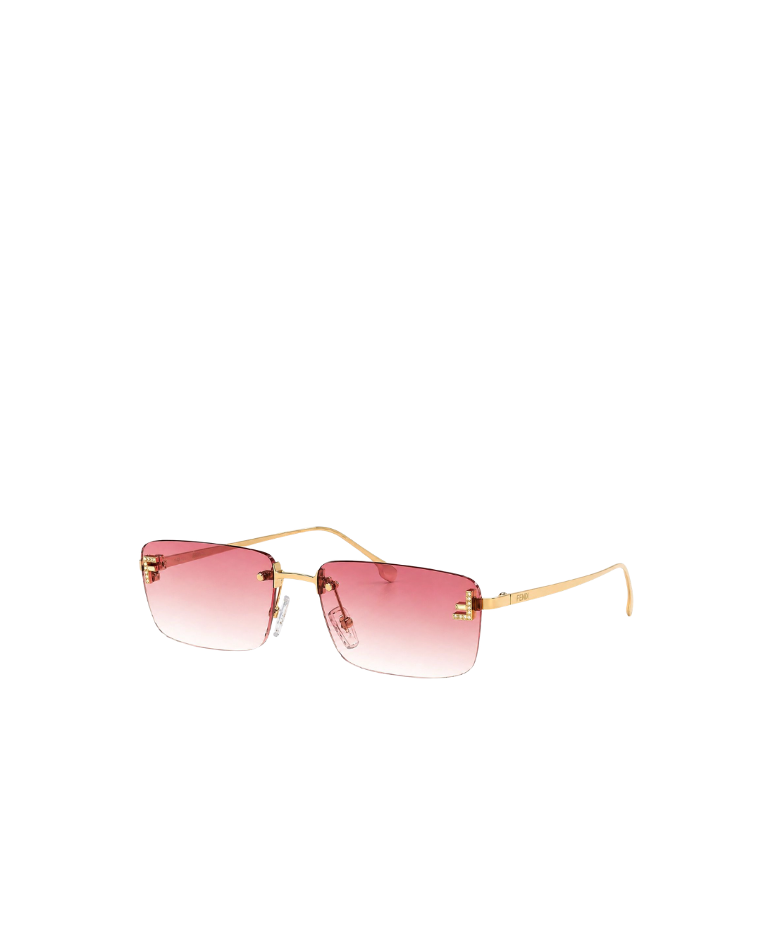 Lunettes de soleil FENDI Carrées