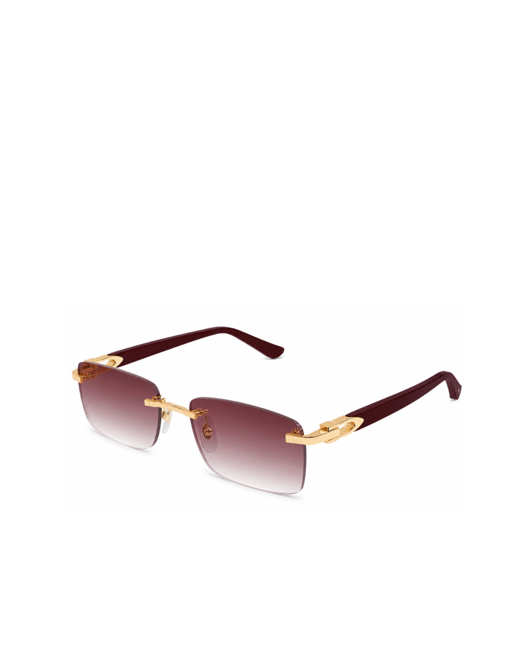 Lunettes de soleil CARTIER Acétate Or