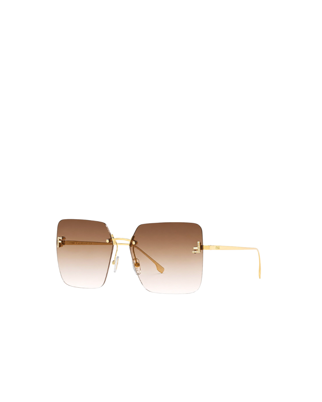 Lunettes de soleil FENDI Carrées