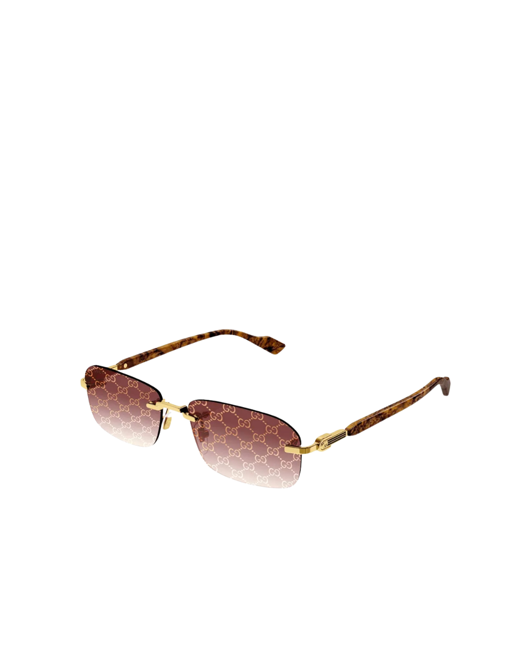 Lunettes de soleil GUCCI Rectangulaires