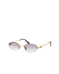 Lunettes de soleil MIU MIU Rondes