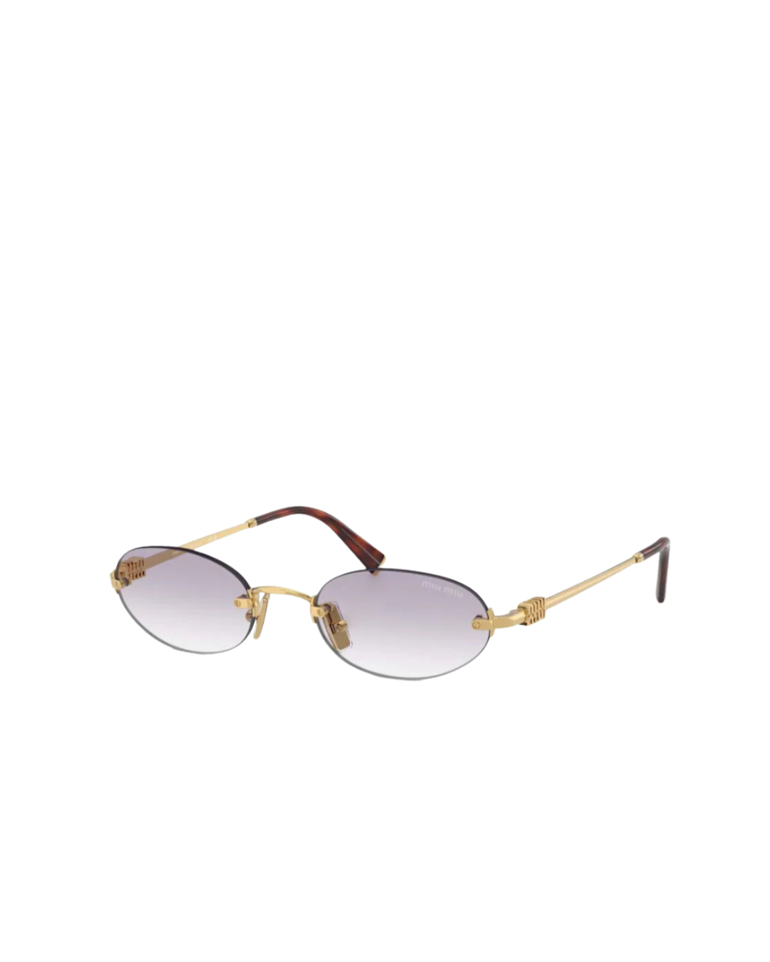 Lunettes de soleil MIU MIU Rondes