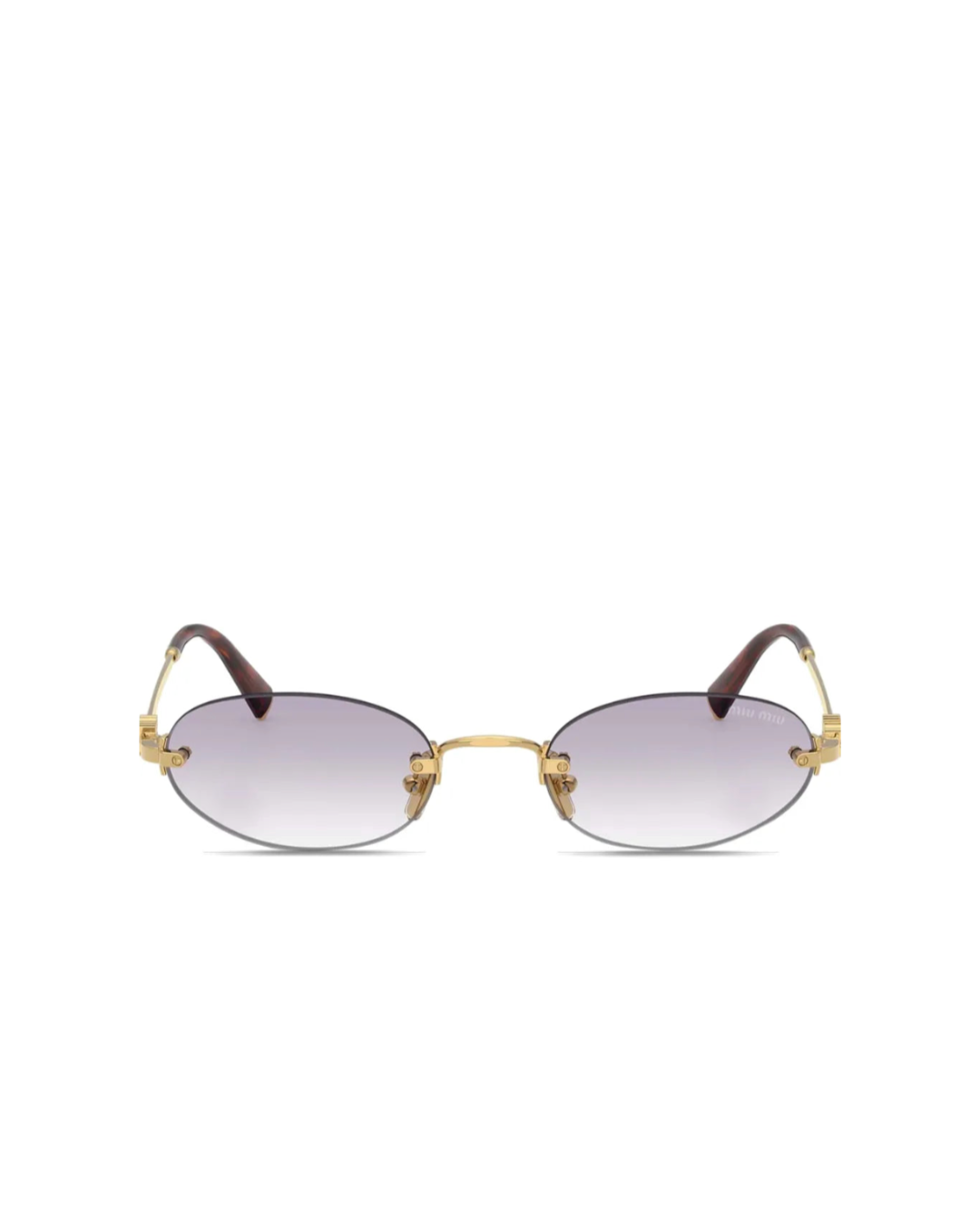 Lunettes de soleil MIU MIU Rondes