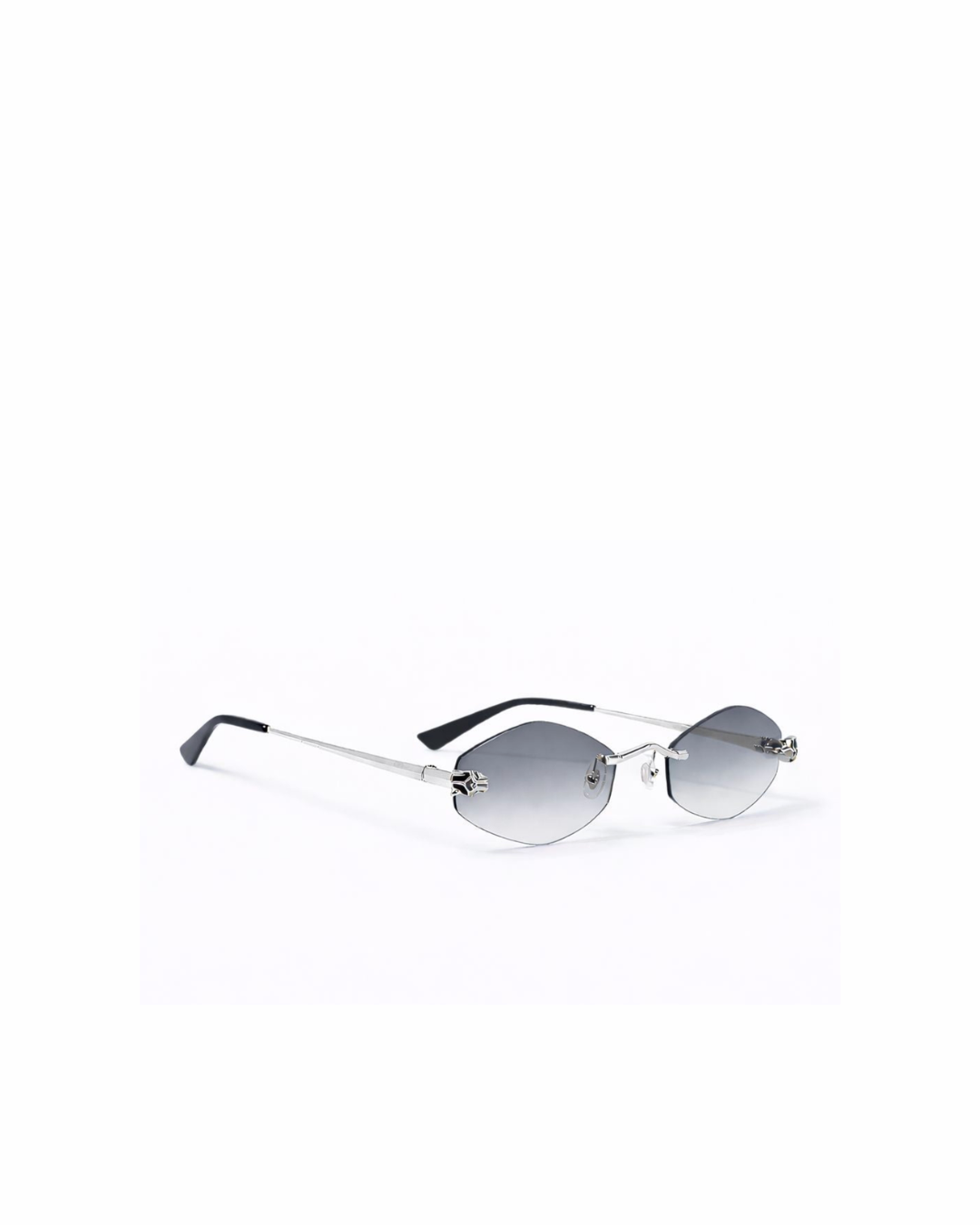 Lunettes de Soleil Cartier Panthère 3D Argent