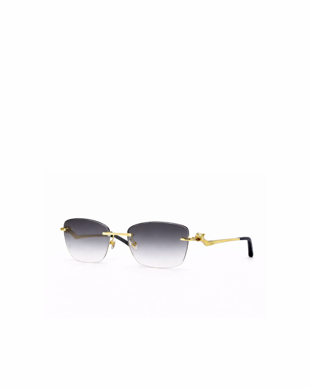 Lunettes de Soleil Cartier Panthère Zigzag Or