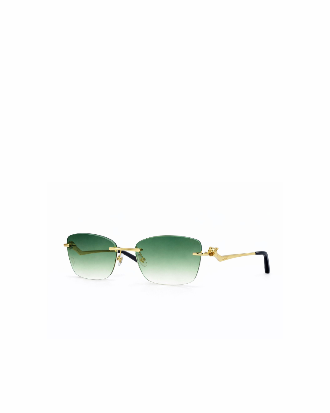 Lunettes de Soleil Cartier Panthère Zigzag Or