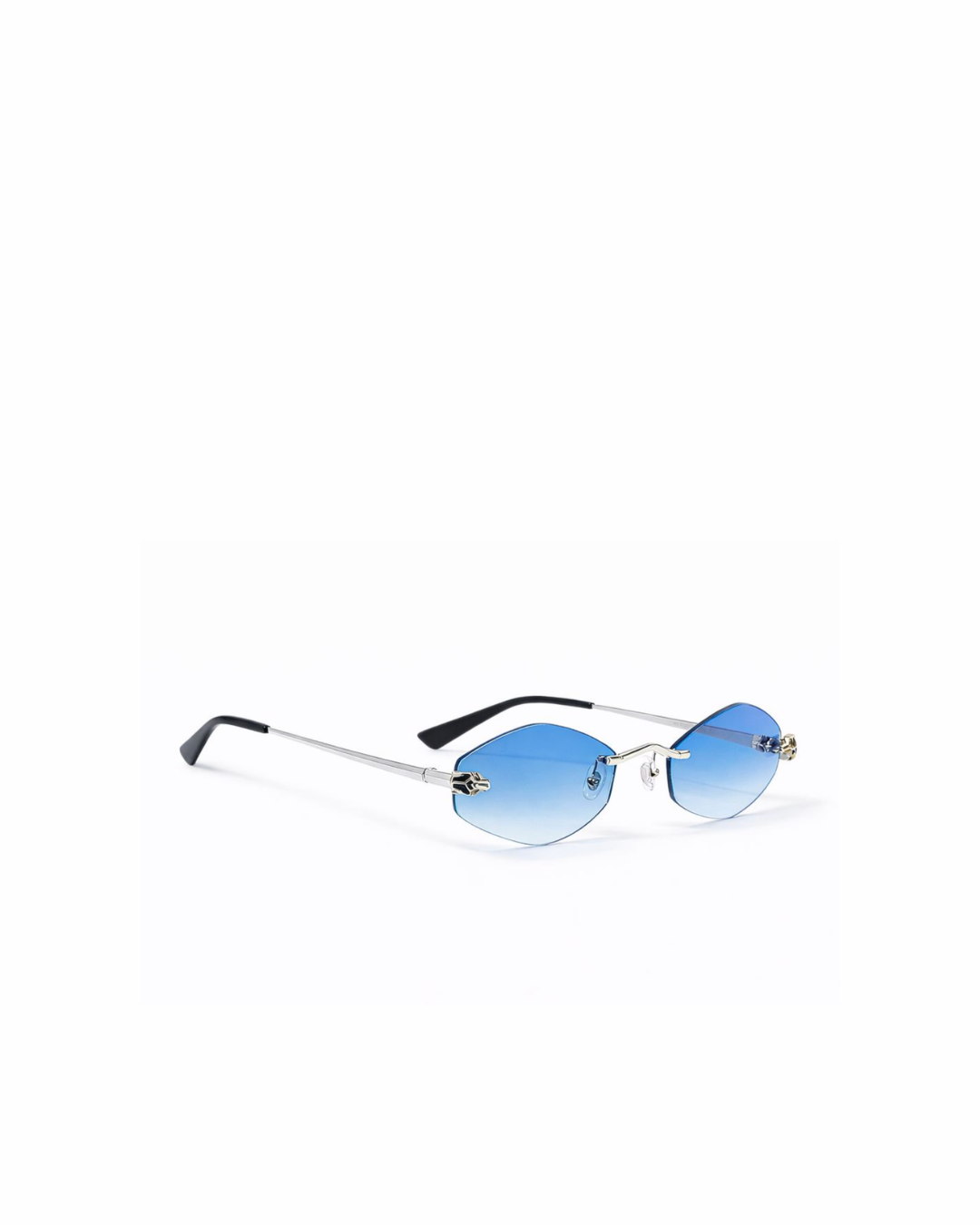 Lunettes de Soleil Cartier Panthère 3D Argent