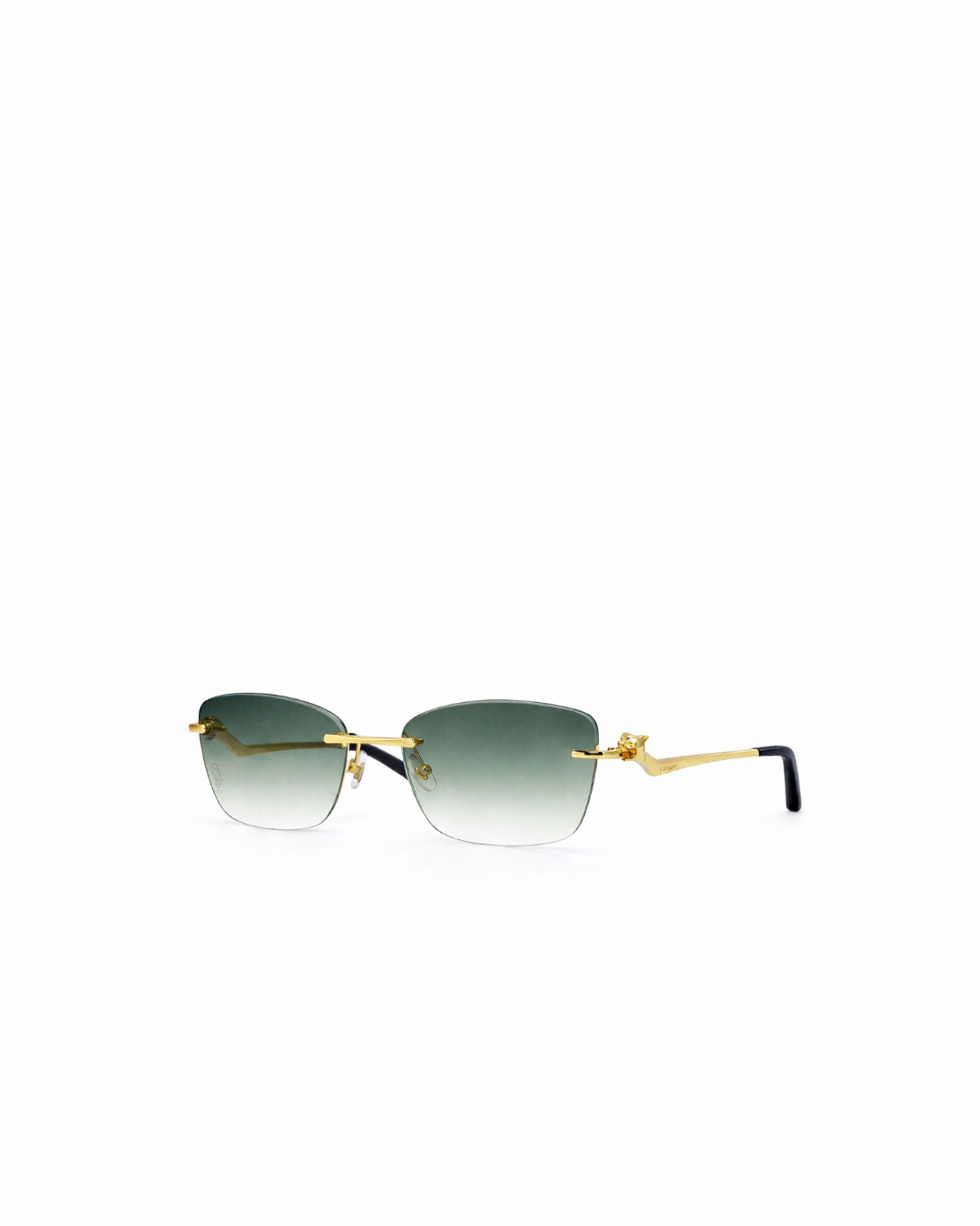 Lunettes de Soleil Cartier Panthère Zigzag Or