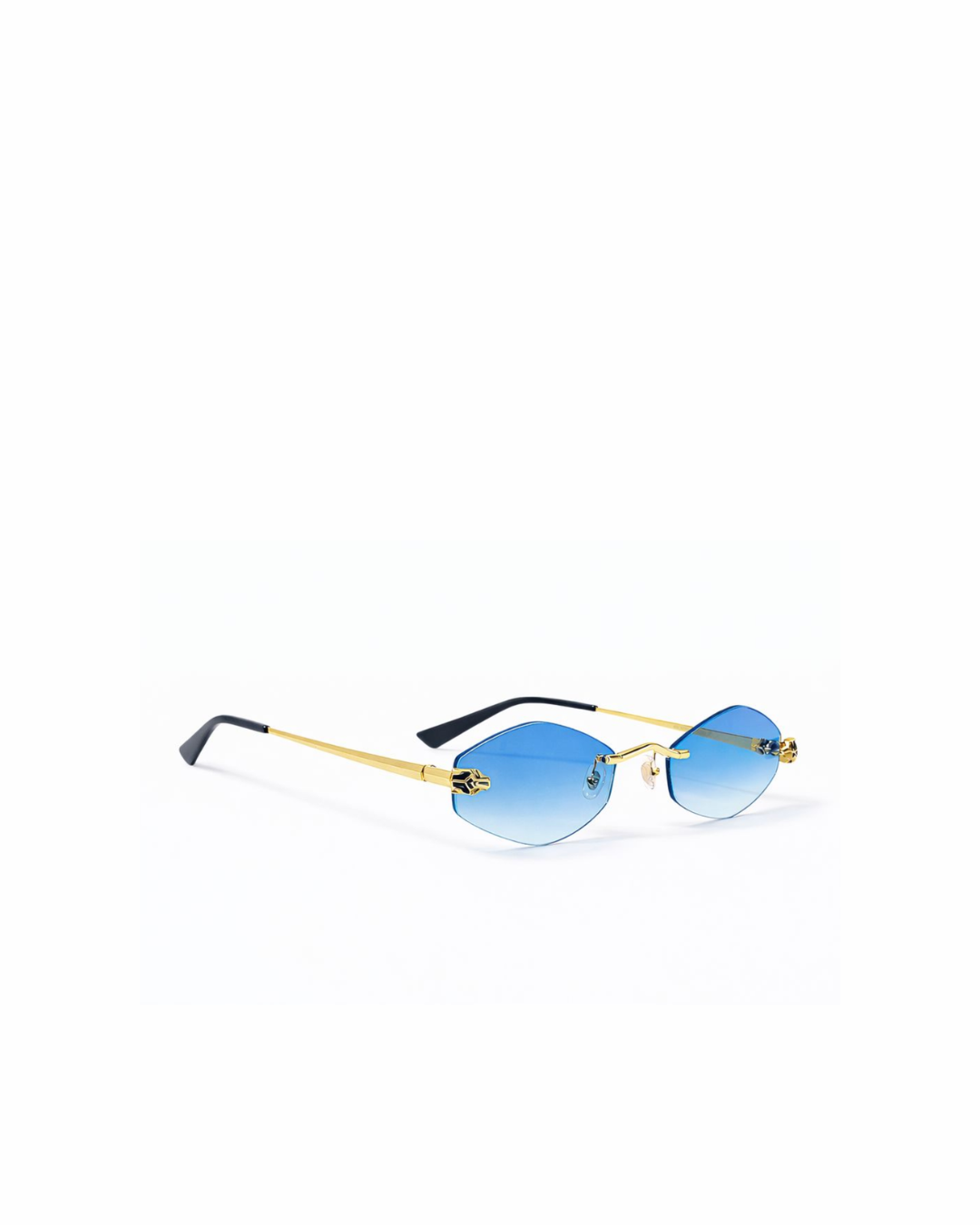 Lunettes de Soleil Cartier Panthère 3D Or