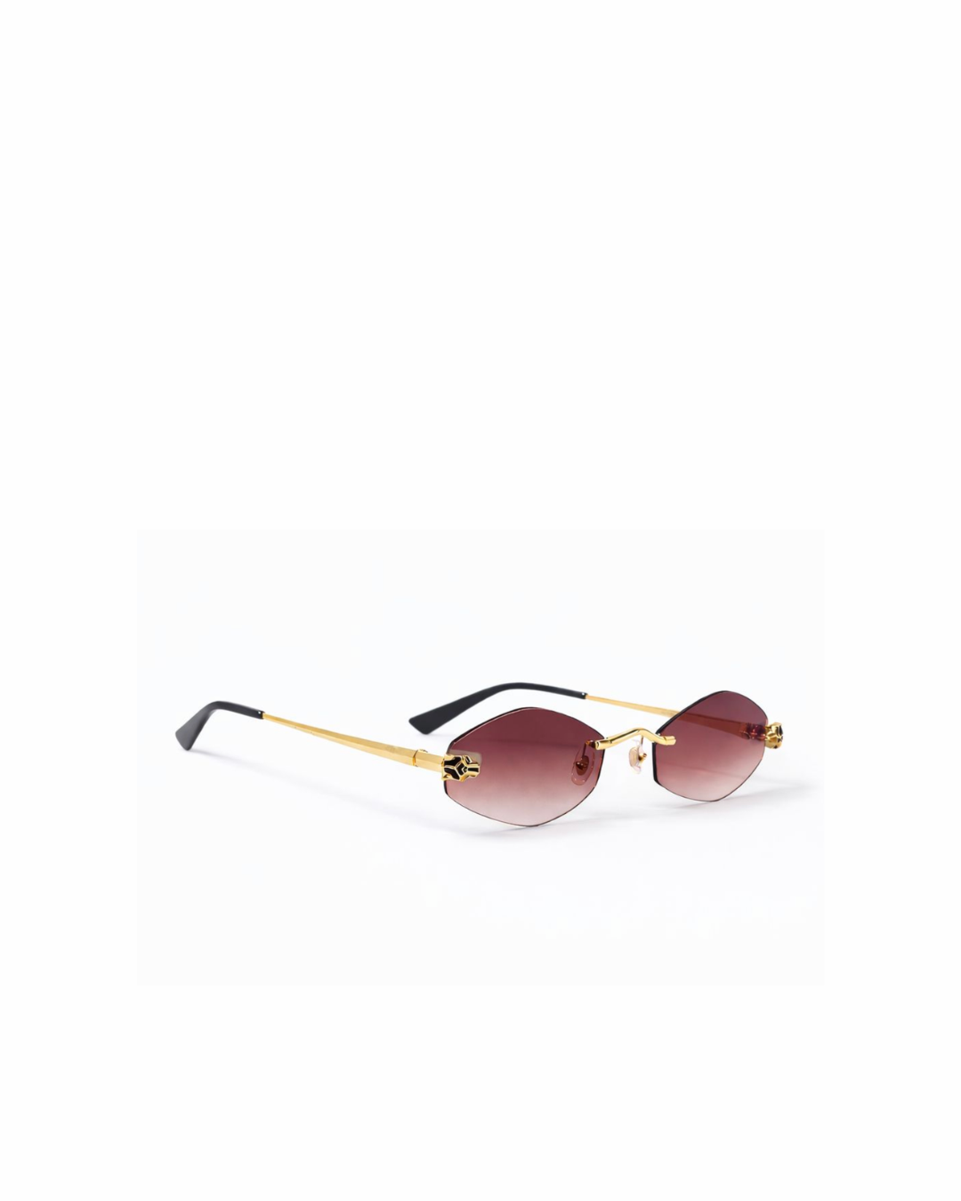 Lunettes de Soleil Cartier Panthère 3D Or