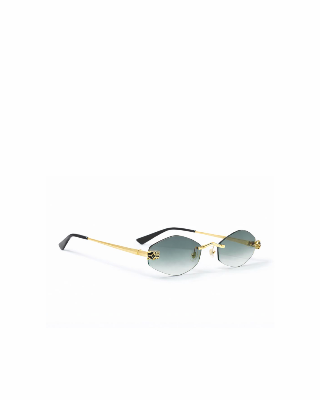 Lunettes de Soleil Cartier Panthère 3D Or