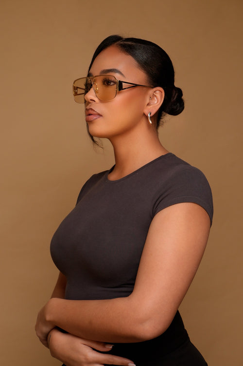 Lunettes de soleil Bottega Veneta Aviateur Retro