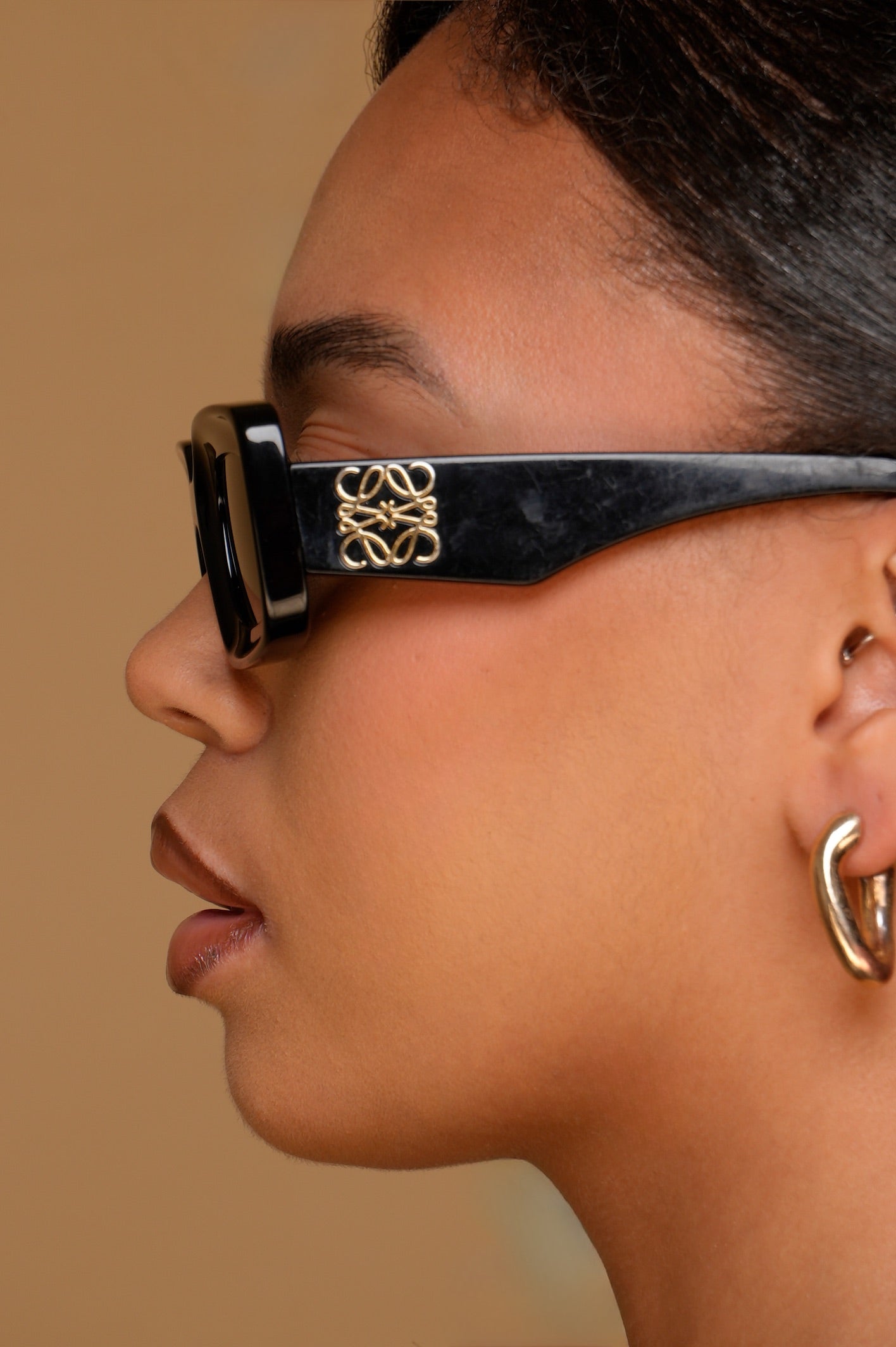 Lunettes de soleil Loewe Noir