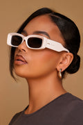 Lunettes de soleil Gucci Blanche
