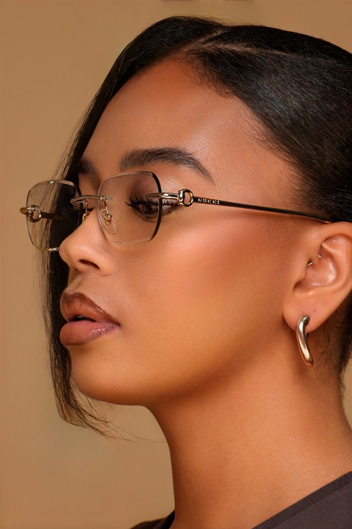 Lunette de vue Gucci Or