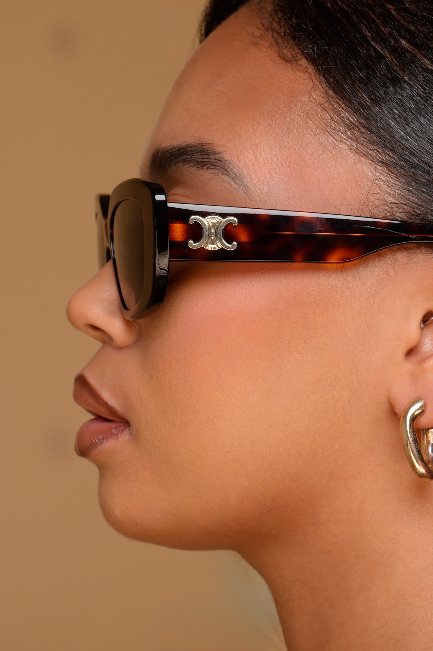 Lunettes de soleil Céline Écaillées
