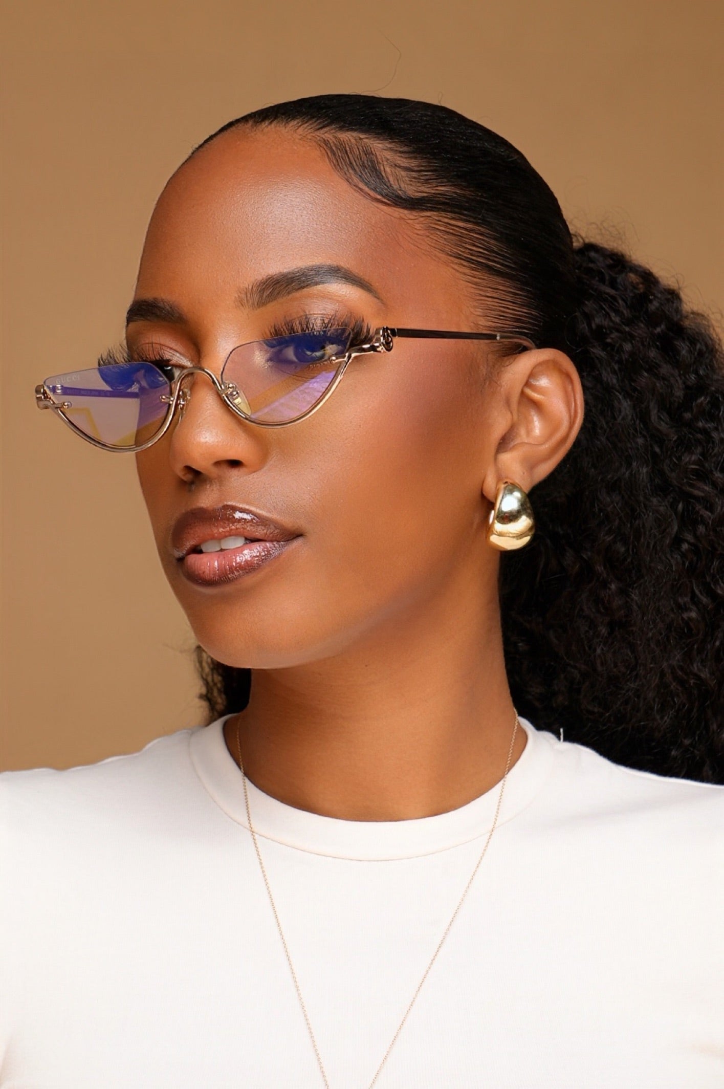 Lunette de soleil Gucci Losange