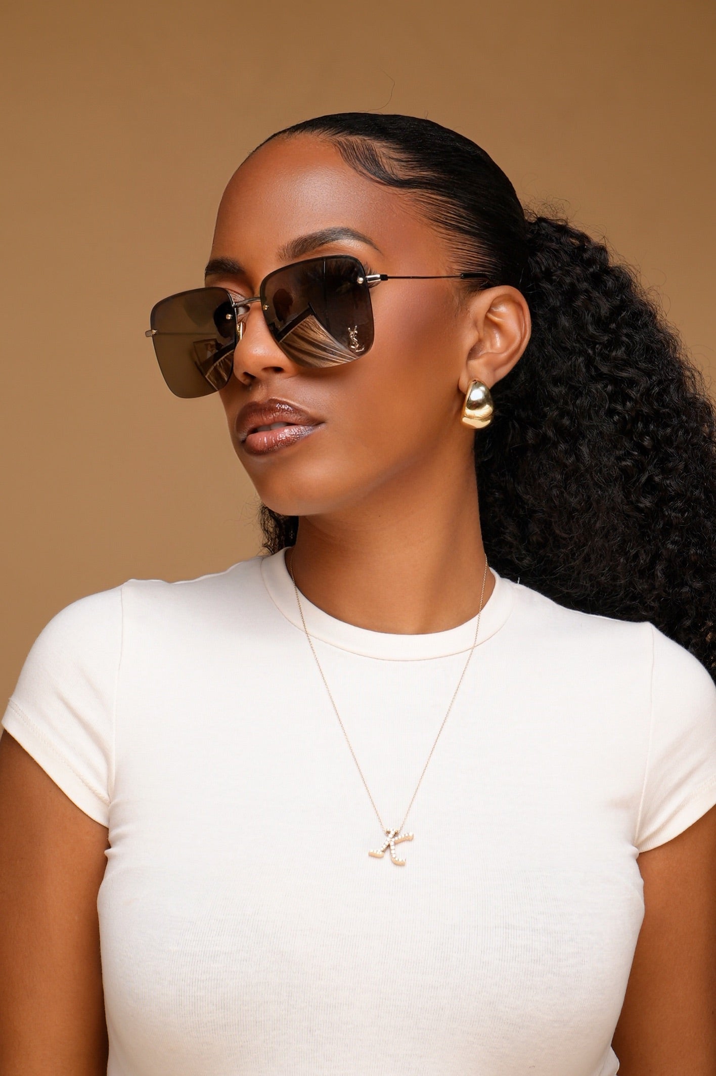 Lunette de soleil Saint Laurent Rétro