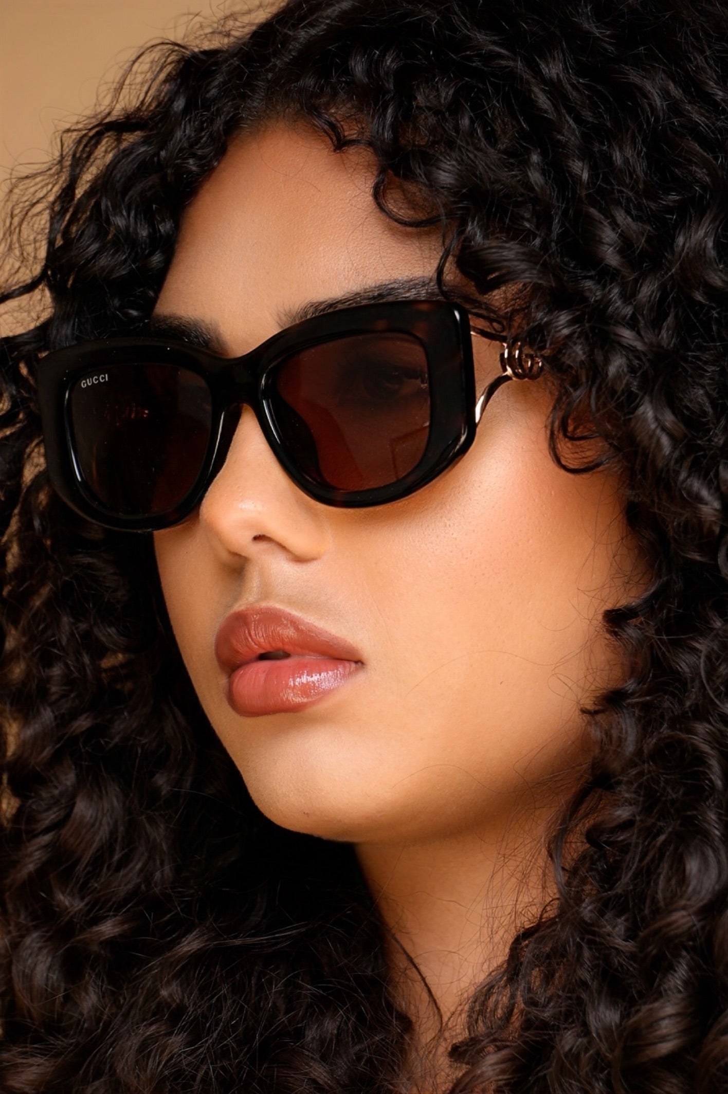 Lunettes de soleil Gucci Noir